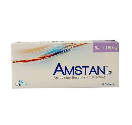 Amstan 5mg/160mg 14 Tablets | Daraz.pk