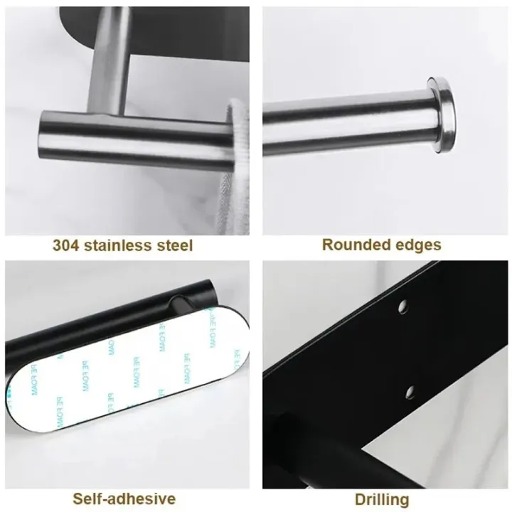 Wall%20Mount%20Toilet%20Towel%20Paper%20Holder%20Adhesive%20Black%20Silver%20Kitchen%20Roll%20Paper%20Stand%20Hanging%20Napkin%20Rack%20Bathroom%20Accessories%20WC%20-%20Image%204