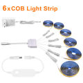 12V LED Soundproof Panel Decor COB Light Strip Wall Lamp for Smart Zigbee Tuya APP Control  Show Cabinet Night Lighting lightify. 