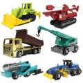 ND Thailand baby toys 6 PCs construction vehicle Ke Xiao heavy duty worker alloy model truck NO.KX09-6. 