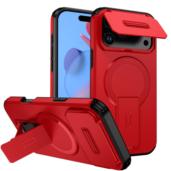 Armor%20Funda%20For%20iPhone%2017%20Air%2016E%2016%2015%2014%2013%2012%2011%20Pro%20Max%20Mini%20Case%20Slide%20Camera%20Lens%20Protector%20Coque%20Wireless%20Charging%20Cover%20-%20Image%207