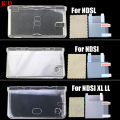 Plastic Clear Crystal Shell Skin Case Cover For Nintend DSL NDS Lite NDSL For DSi NDSi XL LL Console W/ Screen Protective Film. 