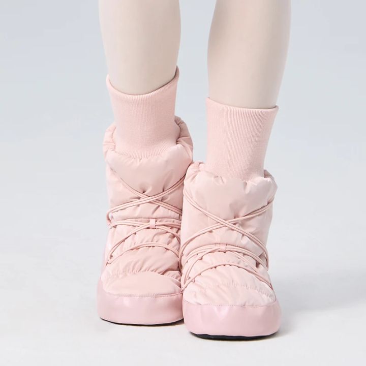 New%20Women%20Ballet%20Boots%20Warm%20Dance%20Boots%20Girls%20Autumn%20Winter%20Ballet%20Soft%20Soled%20Cotton%20Antiskid%20Ballerina%20Boots%20Training%20Shoes%20-%20Image%203