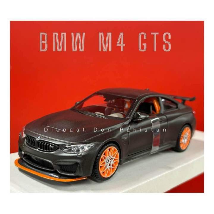 BMW M4 GTS 1:24 Scale Diecast Model car M a i s t o
