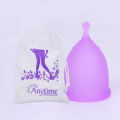 Anytime Medical Silicone Menstrual Period Cup  Lady Menstrual Collector Copa Menstrual Disc Feminine Hygiene Heavy  Flow. 