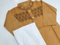 Eid special full body embroidery work baby panjabi by colour Q.