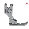 1 Pair P36LN/P36N Presser Foot Industrial Sewing Machine Flactor Unilateral Presser Foot Steel Sided Zipper Juki Foot High Quality. 