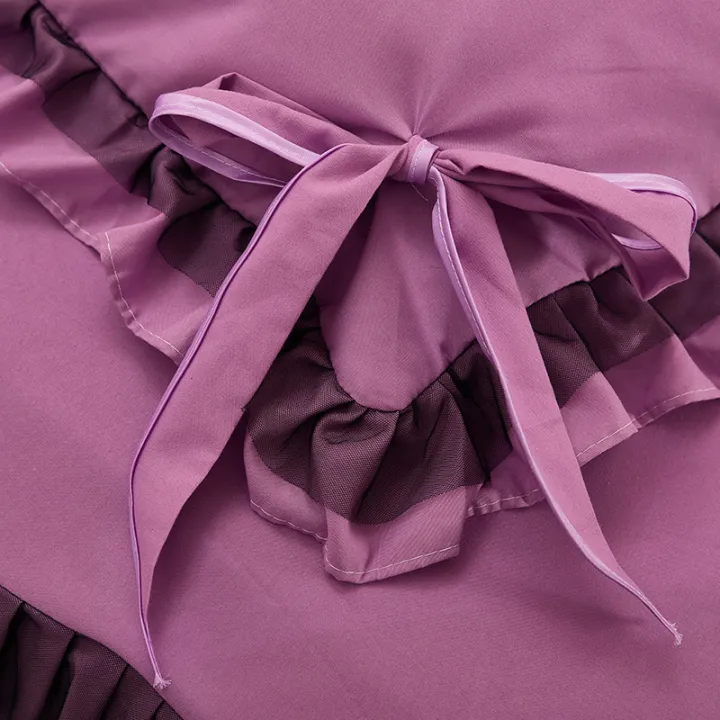 Korean%20Princess%20Style%20Pillowcase%20with%20Large%20Lace%20Ruffle%20Girls%20Home%20Bedroom%20Decorative%20Soft%20Washed%20Cotton%20Pillow%20Cover%2048x74cm%20-%20Image%202