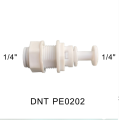 Water filter joints, straight joints, threaded joints in straight joints, DNT-PE.. 