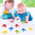 100Pcs Mixed Color Jumping Frog Bounce Fidget Toy Set Antistress Relief Family Game for Birthday Party Children Boys .