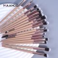 Maange 20pcs Makeup Brushes Set Cosmetic Foundation Powder Blush Eye Shadow Lip Make Up Brush Blending Tools For Women Beginner. 