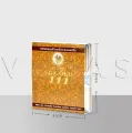 Plastic Poker gold edge 1 v. 111 authentic cards, one Tong. 