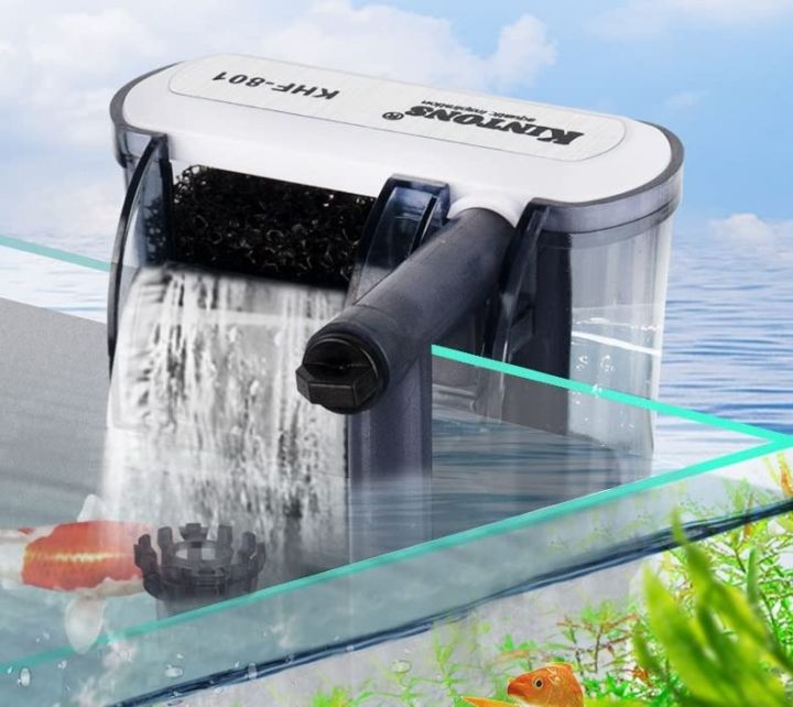 Kintons%20KHF-801%20Mini%20External%20Multi%20Function%20Aquarium%20Fish%20Tank%20Hanging%20Filter%20with%20Surface%20Skimmer%20-%20Image%203