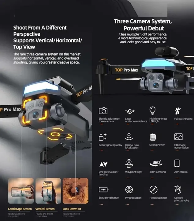 P23%20Pro%204K%20Dual%20Camera%20Foldable%20Drone%20with%20Obstacle%20Avoidance%20%7C%20RC%20Drone%20for%20Kids%20&%20Beginners%20%7C%20Intelligent%20Flying%20Toy%20-%20Image%204