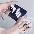 Stainless Steel Foundation Lipstick Makeup Foundation Brush Mixing Palette Eye Shadow Mixer Palette With Spatula MakeUp Tools. 