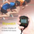 20-1Pcs Professional Digital Stopwatch Timer Multifuction Portable Outdoor Sports Running Training Timer Chronograph Stop Watch. 