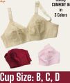 Full Coverage Minimizer Cotton Bra for Women - Available in all cup Sizes B, C, D, DD Non-Padded,Full Coverage- best Lift up Support -Available in 4 Colours. 