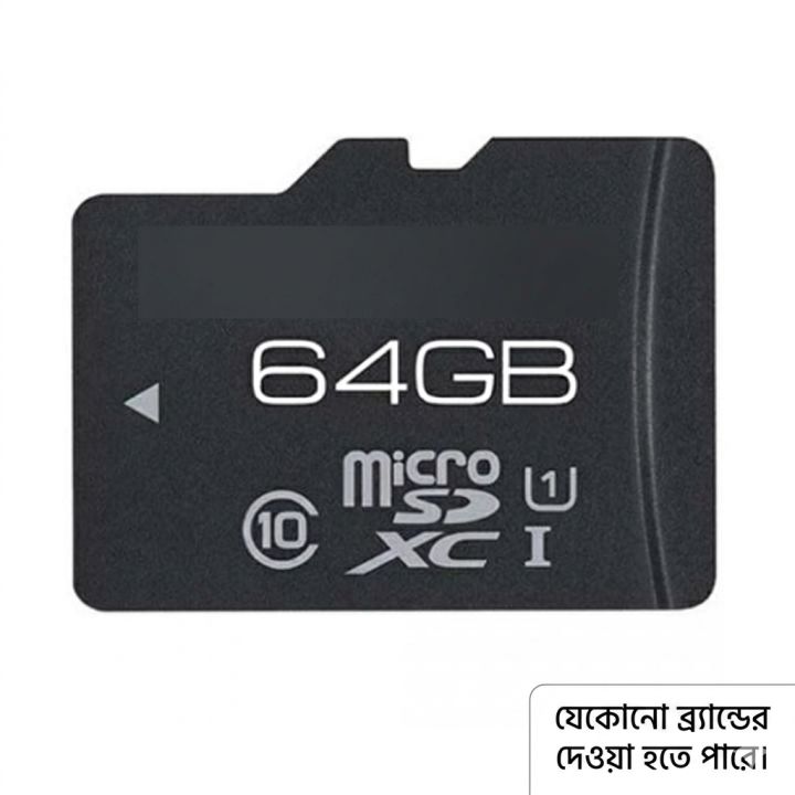 64GB Micro SD Cards Class 10 (microSD) Memory Card-Multicolor