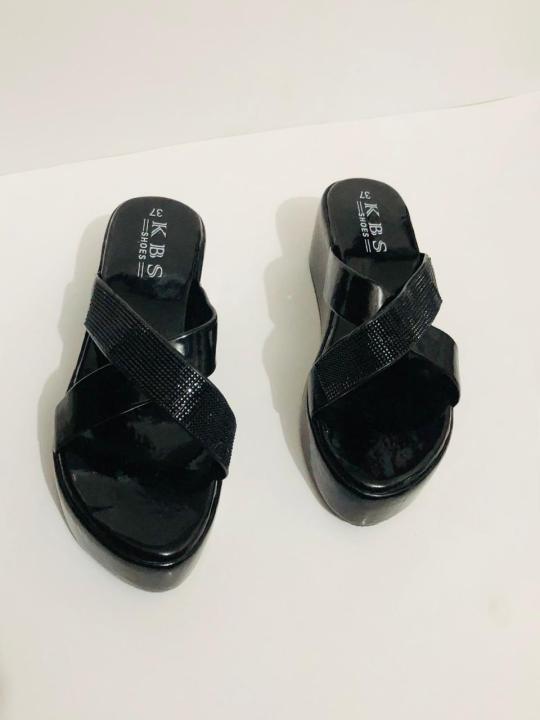 Ladies%20High%20Heel%20Gorgeous%20Party%20Use%20Glassy%20Look%20Fashionable%20Design%20Soft%20Sole%20Korean%20Heel%20Shoes%20-%20Girls%20Korean%20Heel%20Sandal%20-%20Image%208