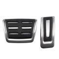 Stainless Steel Pedal Cover for Volkswagen VW Golf 7 8 GTi MK7 Polo A05 Passat B8 Skoda Kodiaq Rapid Octavia 5E 5F A7 2014-2023. 