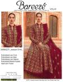 3 pcs bareeze LAWN embroidered unstitched suit. 