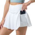 New Women's Tennis Skirts with Pockets High Waisted Pleated Skirt Tennis Skirt High Waist Sports Skirt Clothing. 
