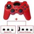 2.4G Controller Gamepad Wireless Joystick with OTG Converter for P3 Android Phone Tablet PC Smart TV Box. 