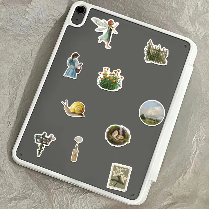 50Pcs%20%20Ins%20American%20Fresh%20Idyllic%20Aesthetic%20Stickers%20Decals%20for%20School%20Teacher%20Student%20Stationery%20Notebook%20Diary%20Sticker%20-%20Image%206