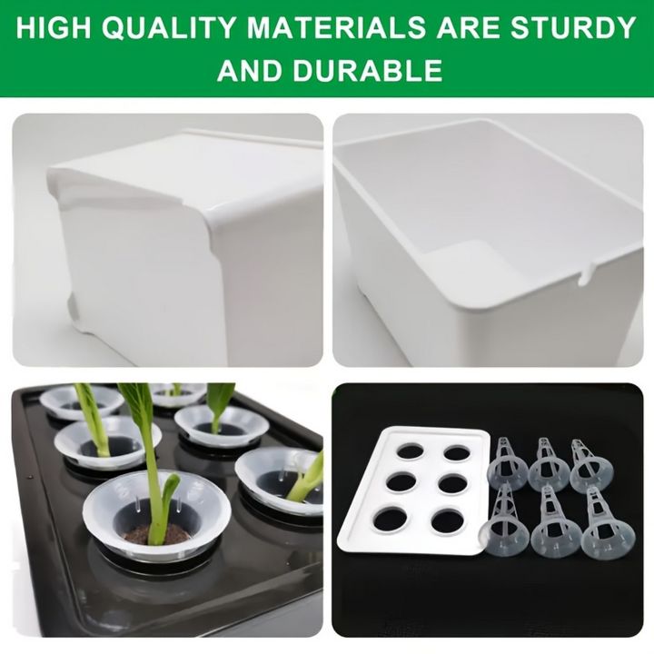 Gardening%20Nursery%20Pots%20Indoor%20Hydroponics%20Grower%20Kit%20Universal%20Hydroponic%20System%20Planting%20Container%20s%20-%20Image%203