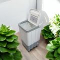 GM Washing Machine GMW-260 Baby Large Size | 3 Suits Washing Capacity | Compact Size | White & Pure Grey Color | GM Washing Machine. 
