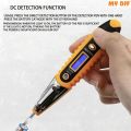 ⚡ Non-Contact Voltage Tester Pen Battery Operated | Rust-Resistant | Bright LED Display | AC/DC Detection.