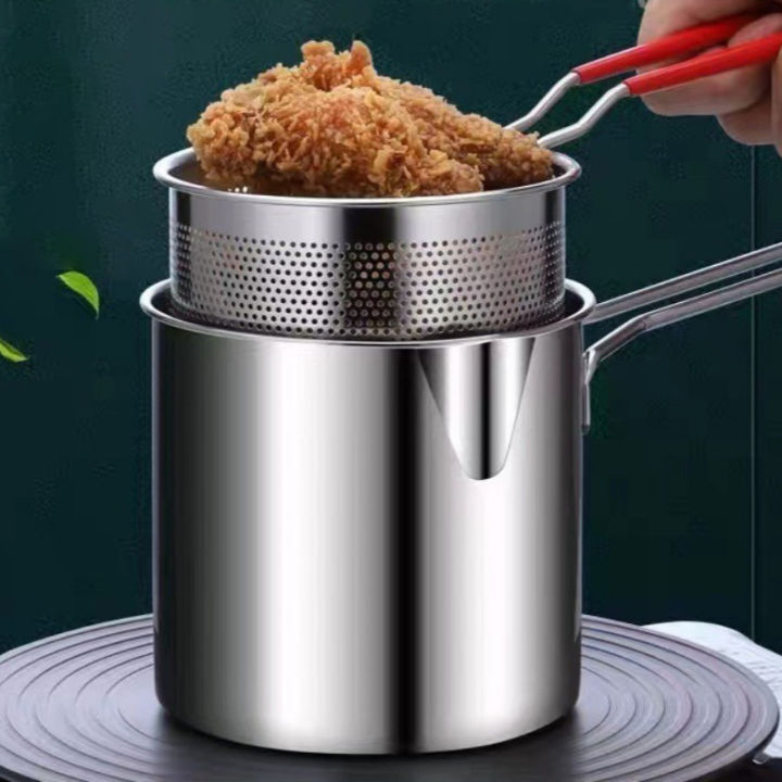 304%20Stainless%20Steel%20Deep%20Fryer%20with%20Frying%20Basket%20Multifunction%20Small%20Pot%20Kitchen%20Specific%20Frying%20Chicken%20and%20Other%20Cooking%20Tool%20-%20Image%202