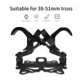Stage light hook folding clamp aluminum truss pipe clamp load-bearing 200 kg suitable for 230W beam light accessories. 