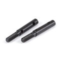 Heat Treated Steel VDI Universal Axle Front U-Joint Rear Straight Shaft Portal Stub Shafts for Axial SCX10 III AR45 Portal Axle.