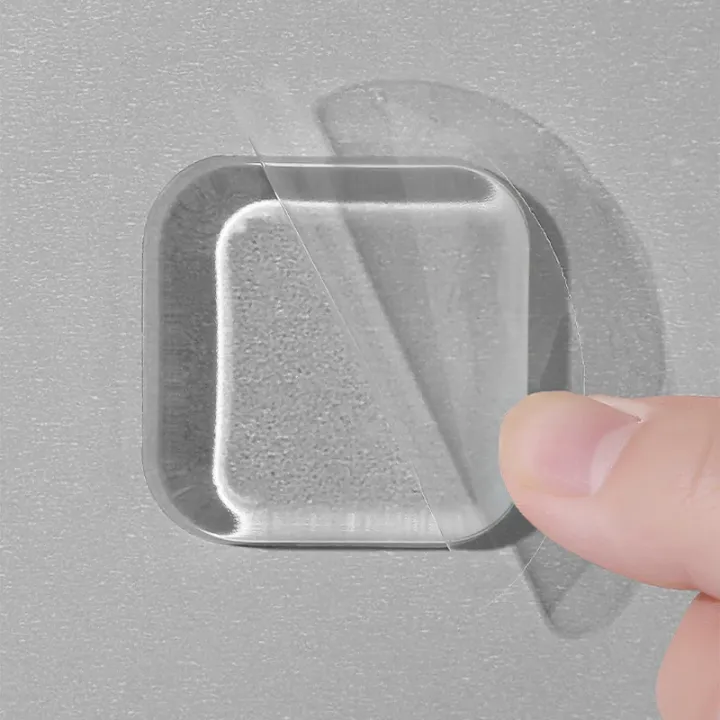 6pcs%20Silicone%20Door%20Stopper%20Stickers%20Handle%20Bumpers%20Adhesive%20Mute%20Anti-Shock%20Protect%20Pad%20Transparent%20Waterproof%20Door%20Stopper%20Pad%20-%20Image%203