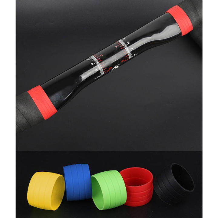 1%20Pair%20Cycling%20Handlebar%20Tape%20Fixing%20Sleeve%20Ring%20Anti-skip%20Waterproof%20Plugs%20Protective%20Cover%20Bike%20%20Road%20Silicone%20Hand%20-%20Image%202