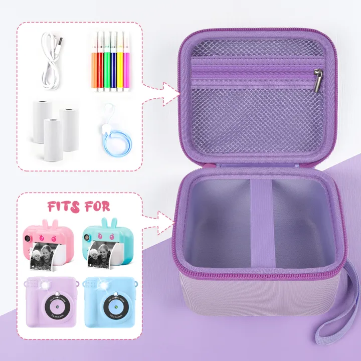 Kids%20Instant%20Print%20Camera%20Storage%20Bag%20%E2%80%93%20Compatible%20with%20ESOXOFFORE,%20Dylanto,%20DUDUDRAGON,%20GKTZ,%20Dafotil,%20Careenoah%20&%20Aasonida%20-%20Image%204