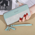 Fashion Zipper Wallet Ladies Long Wallet Tote Bag Coin Card Holder PU Leather Wallet Wallet. 