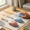 FunBug 7 Buttons Sports Mechanical Wired Gaming Mouse RGB with 4-Levels DPI Control - 7 Light Wired USB Optical Mouse with Side Buttons - Mouse with Pad for PC, Laptop, Computer, Gaming, Pubg Mobile. 