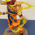 Hot Dragon Ball  Son Goku Super Saiyan Anime Figure 16cm Goku DBZ Action Figure Model Gifts Collectible Figurines for Kids. 