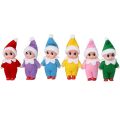 -Christmas Baby Elf Doll Pendants Xmas Oranments Merry Christmas Decor Gifts Noel Happy New Year Natal Kids Gifts. 