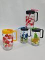 Juice Mug With straw Shake glass, Juice Mug, Tea Mug, Coffee Mug With Straw (500ml). 