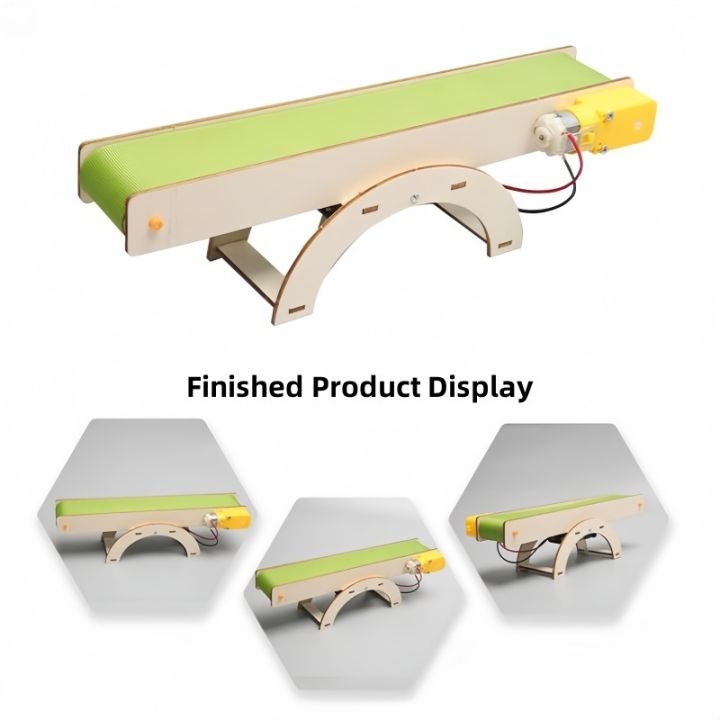 DIY Conveyor Belt Kit for Kids - Creative Self-Assembly STEM Project ...