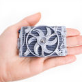 Simulation Plastic Heat Dissipation Fan Decorative for 1/8 1/10 RC Crawler Car Traxxas TRX4 TRX6 Axial SCX10 DIY Accessories.