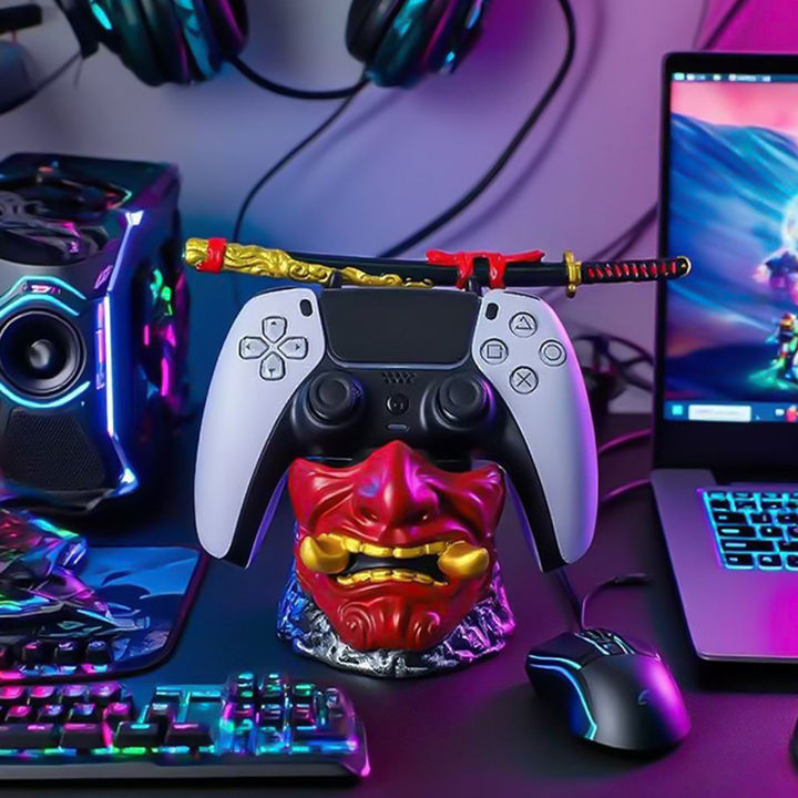 1pc%20New%20God%20Of%20War%20Game%20For%20PS5/Xbox/PS4%20Controller%20Creative%20Stand%20Unique%20Gamepad%20Stand%20Desktop%20Decoration%20Game%20Accessory%20-%20Image%203