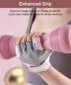 Workout Gloves with Excellent Grip Lightweight Gym Gloves for Weightlifting Cycling Exercise Training Fitness Rowing Unisex. 