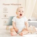 Wooden Milestone Monthly Cards Cloud Flower Animal For Record Newborn Photography Accessories Baby Souvenir Birthing . 