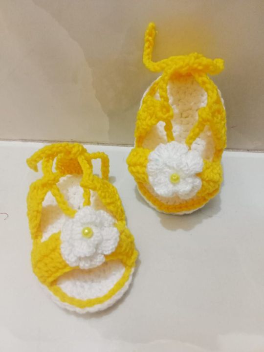 newborn baby knit woolen sock infant Girl crochet Toddler crib shoes