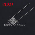 1Set DIY Rebuild Kit 1.0ohm/0.8ohm for URSA Nano Mesh Coil Resistance Wire Replacement Accessories Tool.