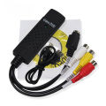 Video Capture Card Easy Cap Convert VHS VCR Mini DV Hi8 DVD to Digital RCA/S-Video Old USB 2.0 Audio Video Record Capturer. 